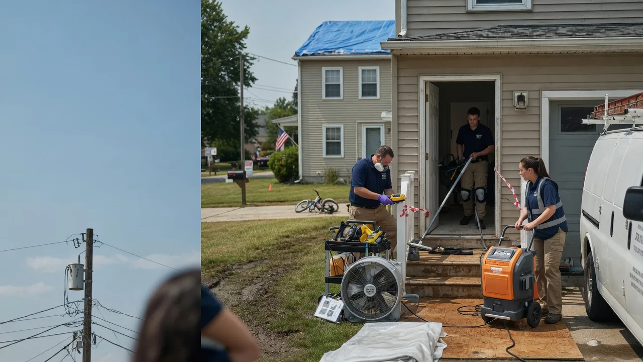 Water Damage Repair in Wanblee, SD near me